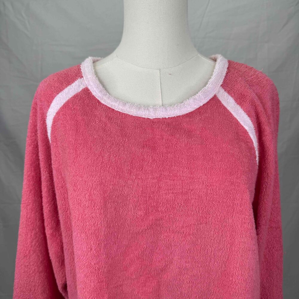 Pomander Place Pullover Terry Cloth Top Sweater Preppy Nautical Soft Tuckernuck - Picture 5 of 14
